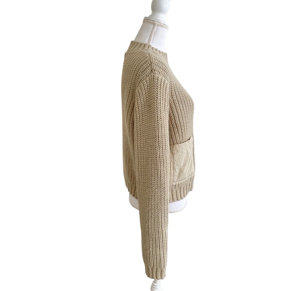 Zara Olive Green Crew Neck Sweater - Picture 9 of 13